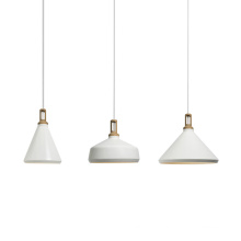 White chandelier luxury aluminum pendant hanging light